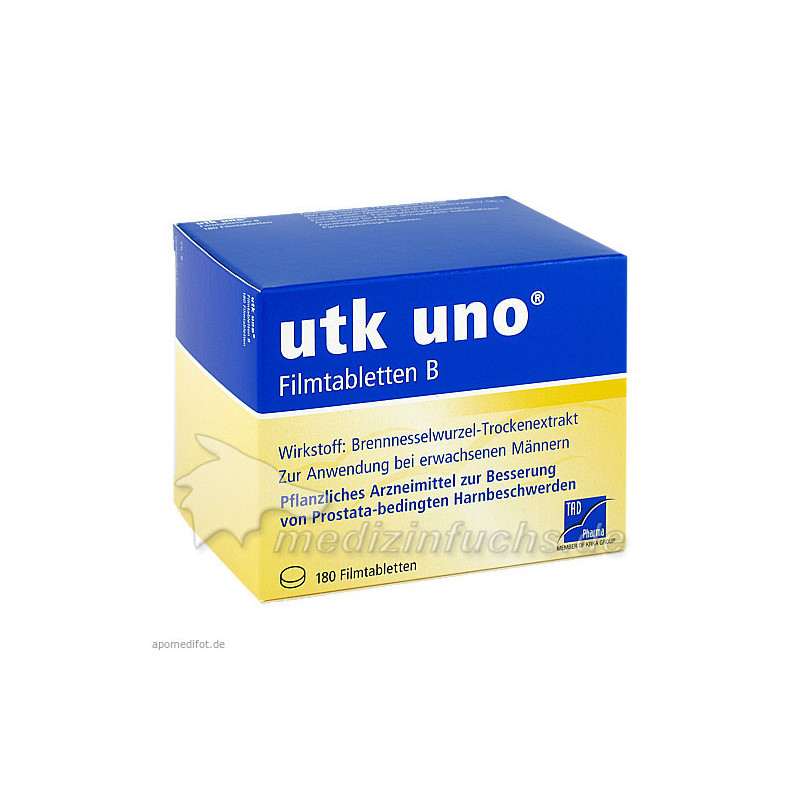 utk uno Filmtabletten B, 180 ST – PZN 1331414