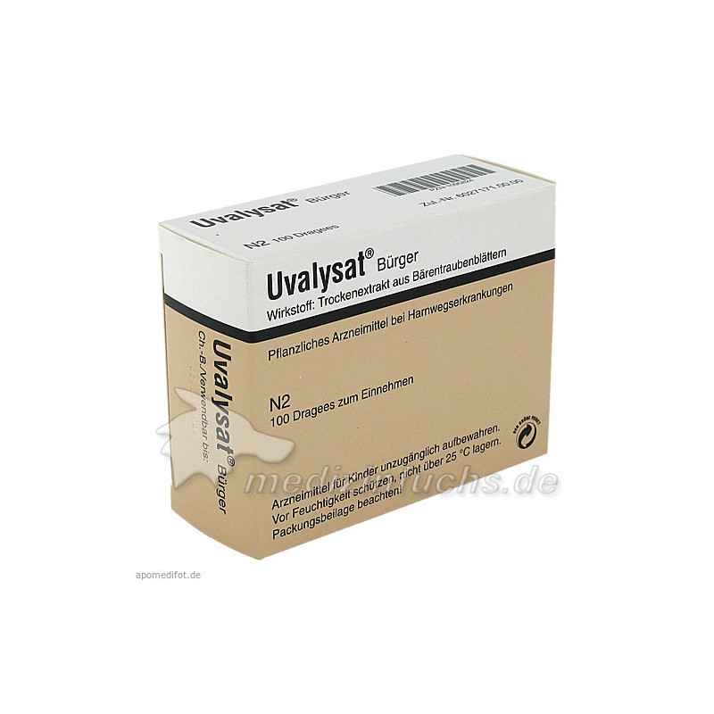 Uvalysat Bürger, 100 ST – PZN 1095824
