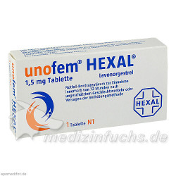 unofem HEXAL 1.5mg Tablette, 1 ST – PZN 10355081