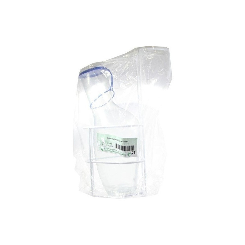 Urinflaschen Set f.Männer m.Flasche u.Halter, 1 ST – PZN 7367979