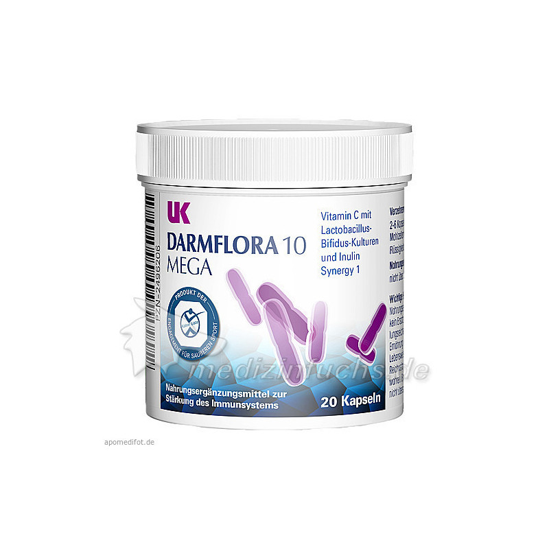 UK Darmflora 10 Mega, 20 ST – PZN 2496206