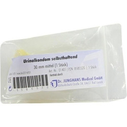 URINALKONDOM 30 mm mittel selbsthaftend, 1 ST – PZN 8585520