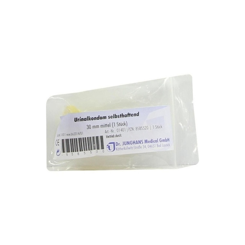 URINALKONDOM 30 mm mittel selbsthaftend, 1 ST – PZN 8585520