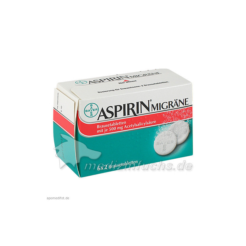 Aspirin Migräne, 12 ST – PZN 958281