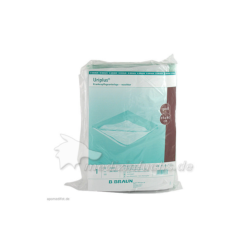 URIPLUS UNTERLAGE 85X90CM, 1 ST – PZN 3417835