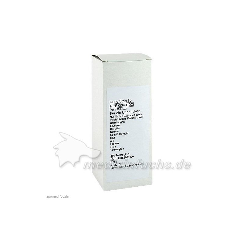 Urin Teststreifen Nr.10/10 Parameter, 100 ST – PZN 3863523