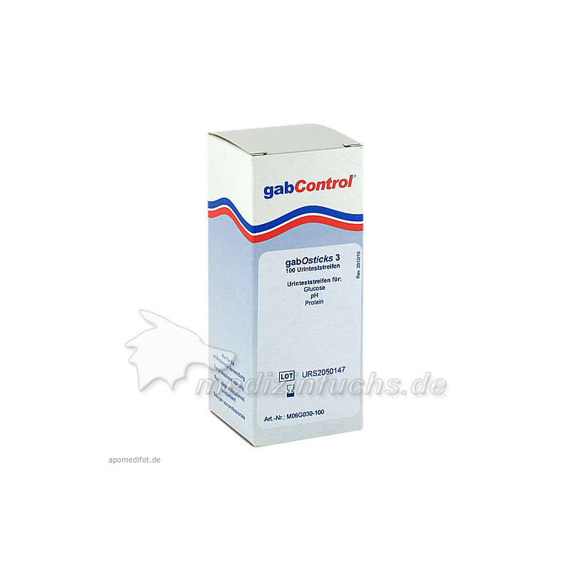 Urinteststreifen 3 Parameter, 100 ST – PZN 2515398