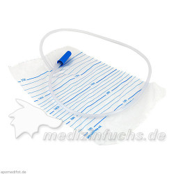 URINBEUTEL steril m.Schlauch 90 cm, 2000 ML – PZN 2733250