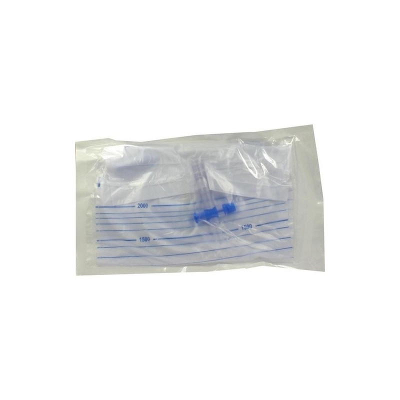 Urinbeutel 2l mit 90cm Schlauch steril, 1 ST – PZN 1804924