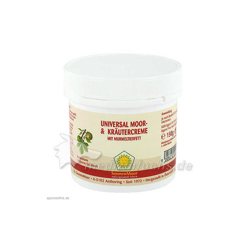 Universal Moor-u.Kräuterc.m.Murmeltierf.SonnenMoor, 150 G – PZN 3684134