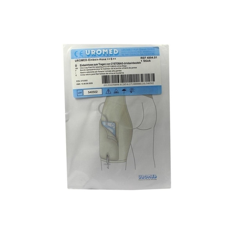 UROMED Einbein Hose f. Urinbeutel Gr. 1 489401, 1 ST – PZN 4743583