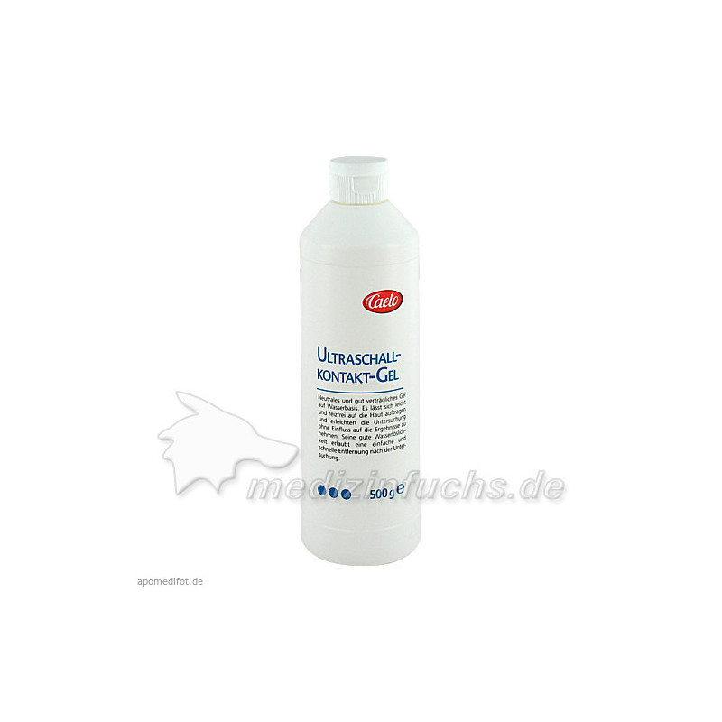 Ultraschallkontakt-Gel Caelo HV-Packung, 500 G – PZN 9234461