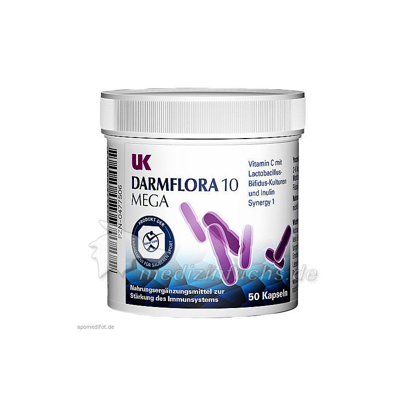 UK-Darmflora 10 Mega, 50 ST – PZN 477506