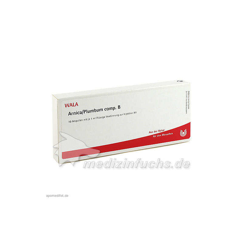ARNICA/PLUMBUM COMP B, 10X1 ML – PZN 1750714