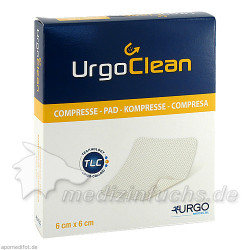 UrgoClean Kompresse 6x6cm, 10 ST – PZN 8456260