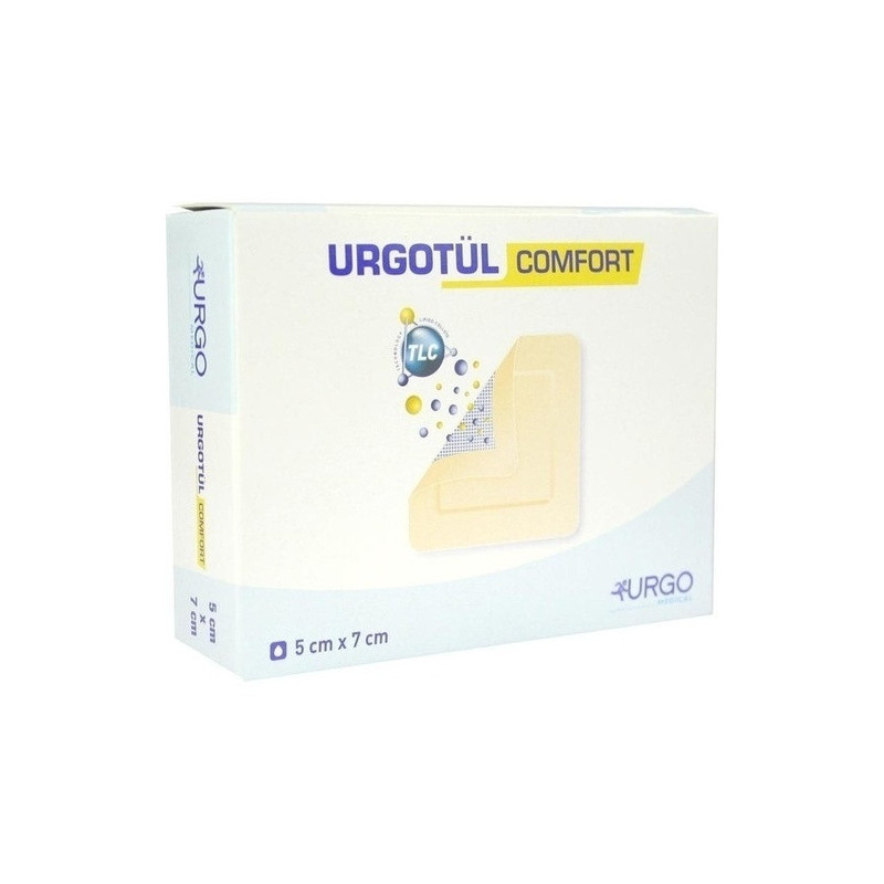 Urgotül comfort 5x7cm, 10 ST – PZN 1007576