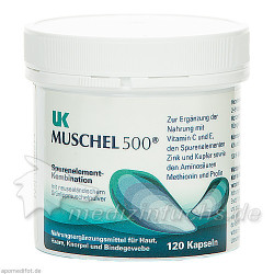 UK Muschel 500, 120 ST – PZN 166574