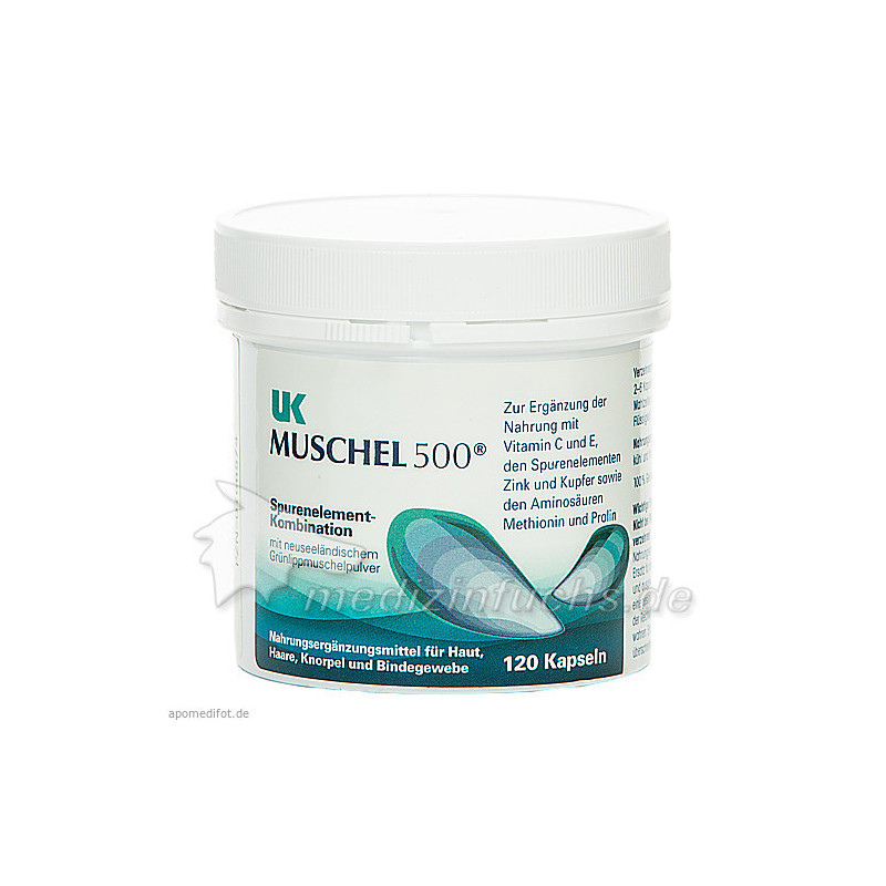 UK Muschel 500, 120 ST – PZN 166574