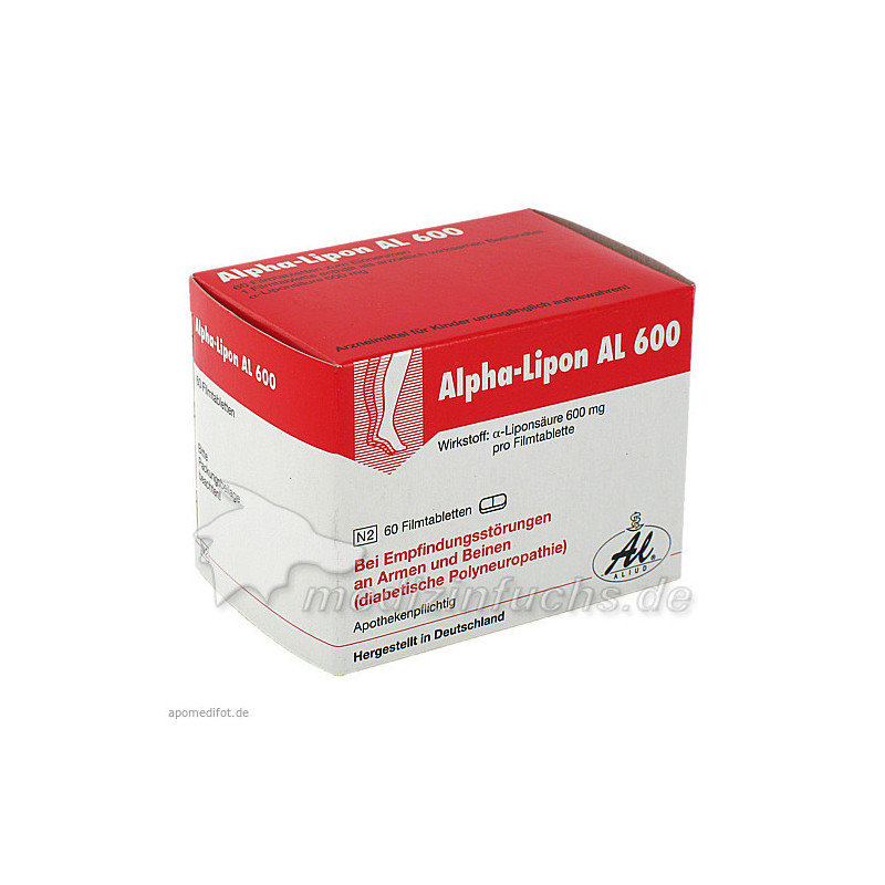 Alpha-Lipon AL 600, 60 ST – PZN 958393
