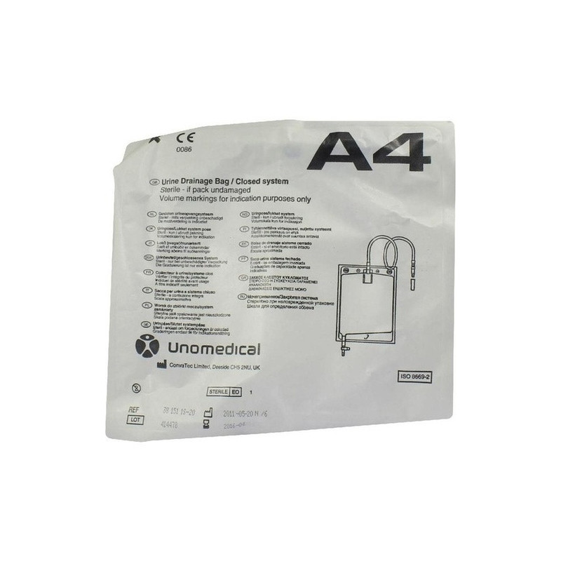 URINBEUTEL A4/5 GESCHL, 1 ST – PZN 3019514