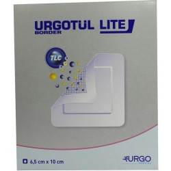 UrgoTül Lite Border 6.5x10cm, 10 ST – PZN 7750336