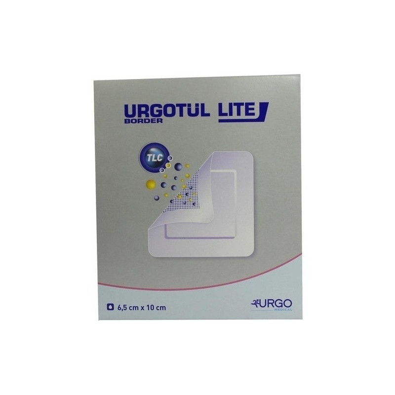 UrgoTül Lite Border 6.5x10cm, 10 ST – PZN 7750336