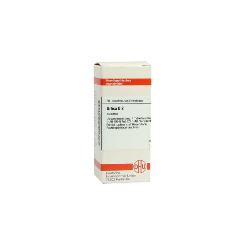 Urtica D 2 Tabletten (80 stk) – PZN 2933262