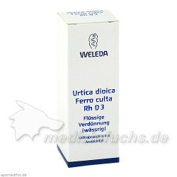 URTICA DIO FE CUL RH D 3, 20 ML – PZN 1630192