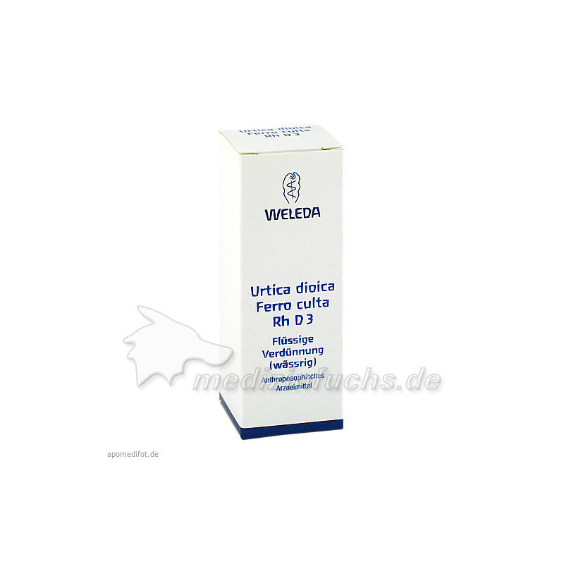 URTICA DIO FE CUL RH D 3, 20 ML – PZN 1630192