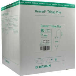 Urimed Tribag Plus Urin-Beinbtl.800ml steril 60cm, 10 ST – PZN 5016000