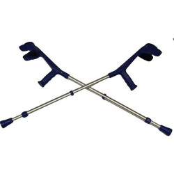 UNTERARMKRUECKE ALU BLAU, 2 ST – PZN 6989578