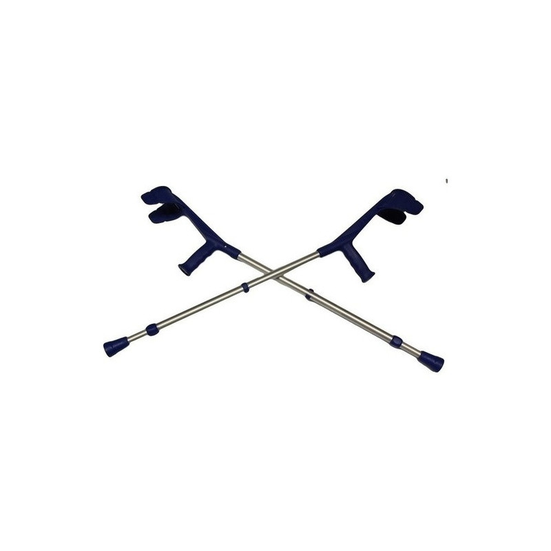 UNTERARMKRUECKE ALU BLAU, 2 ST – PZN 6989578
