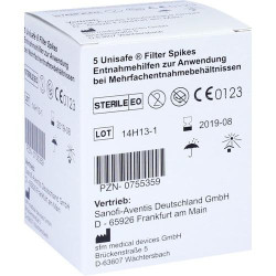Unisafe Filter Spikes für Clexane, 5 ST – PZN 755359