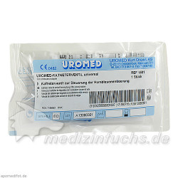 UROMED Katheter-Ventil mit.Adapter 1501, 1 ST – PZN 7198560