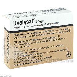 Uvalysat Bürger, 60 ST – PZN 1095818