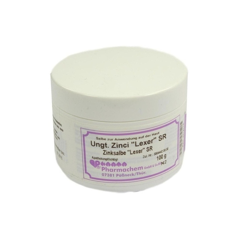 UNGUENTUM ZINCI LEXER SR, 100 G – PZN 4412113