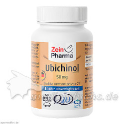 Ubichinol CoQ-10 Kapseln 50mg, 60 ST – PZN 9102038