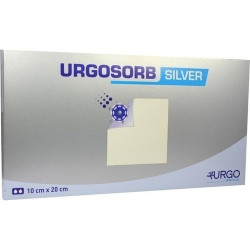 Urgosorb Silver 10x20cm, 5 ST – PZN 3121230
