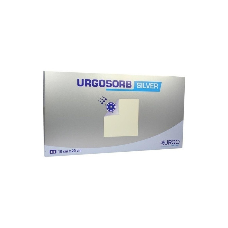 Urgosorb Silver 10x20cm, 5 ST – PZN 3121230
