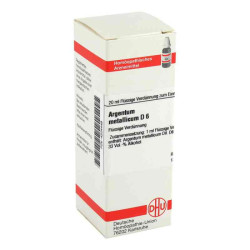 Argentum Metallicum D 6 Dilution (20 ml) – PZN 4204449