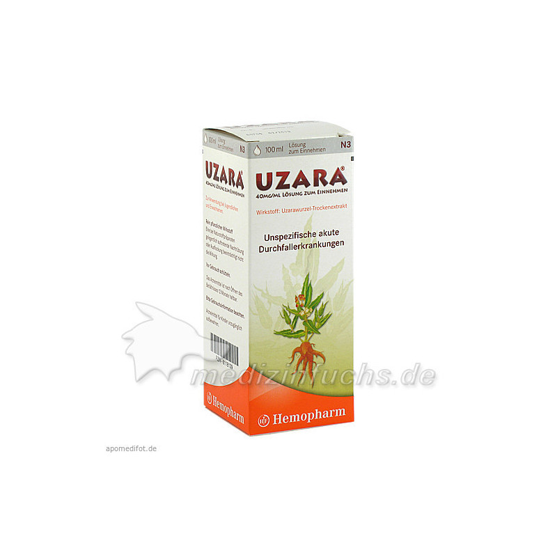 UZARA 40mg/ml Lösung zum Einnehmen, 100 ML – PZN 6118139