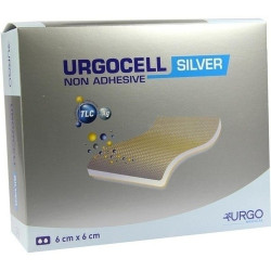 UrgoCell Silver non-adhesive 6x6cm, 10 ST – PZN 6877394
