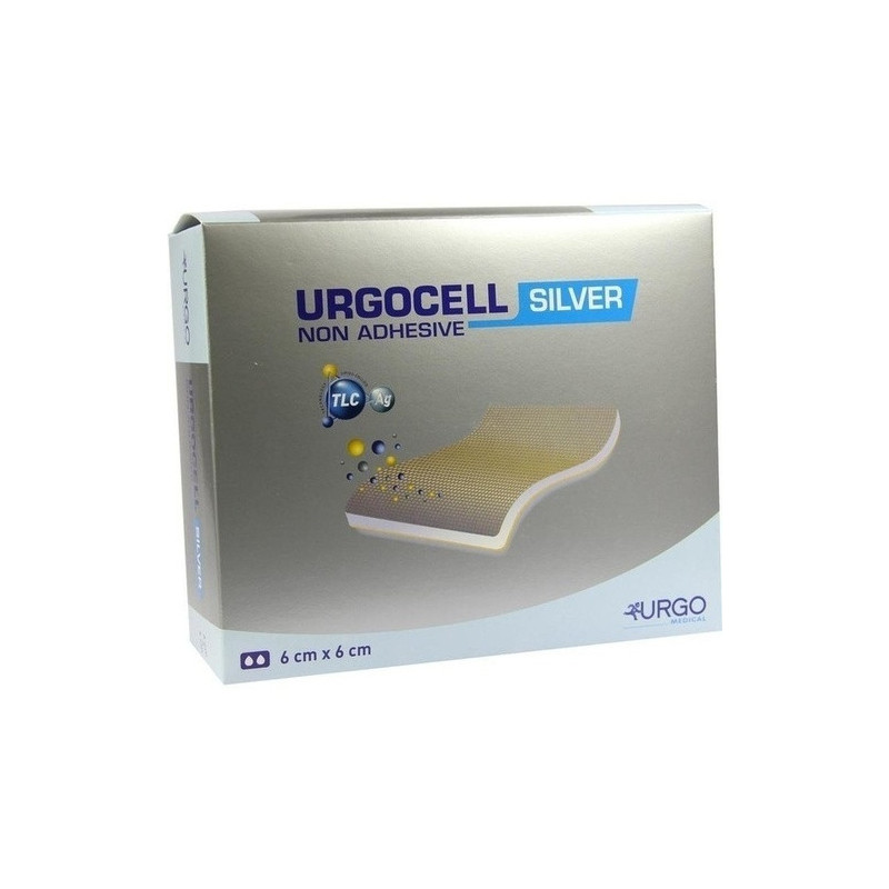 UrgoCell Silver non-adhesive 6x6cm, 10 ST – PZN 6877394