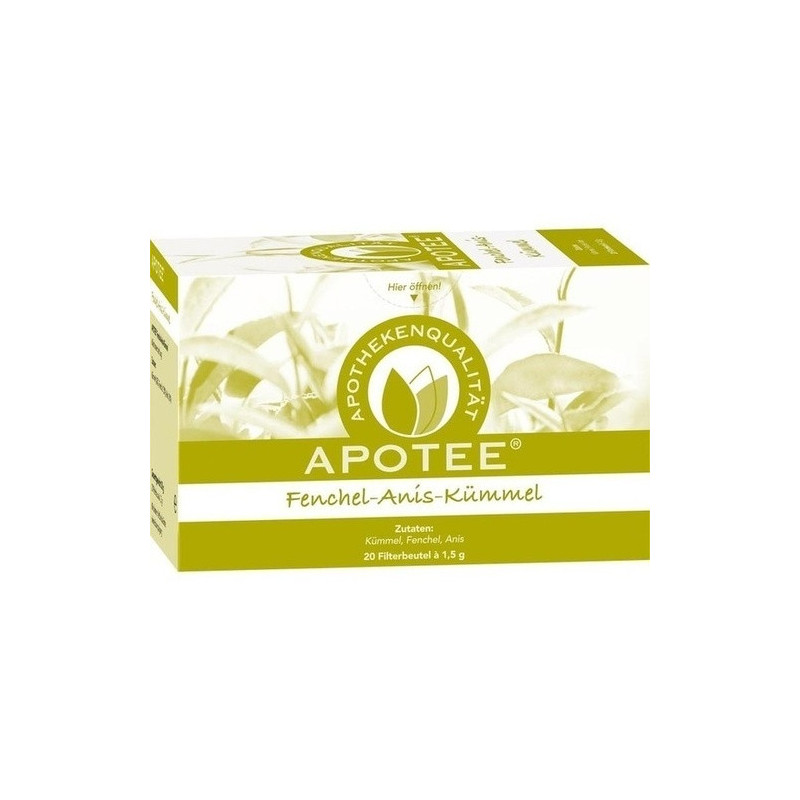 APOTEE Fenchel-Anis-Kümmel, 20 ST – PZN 6970159