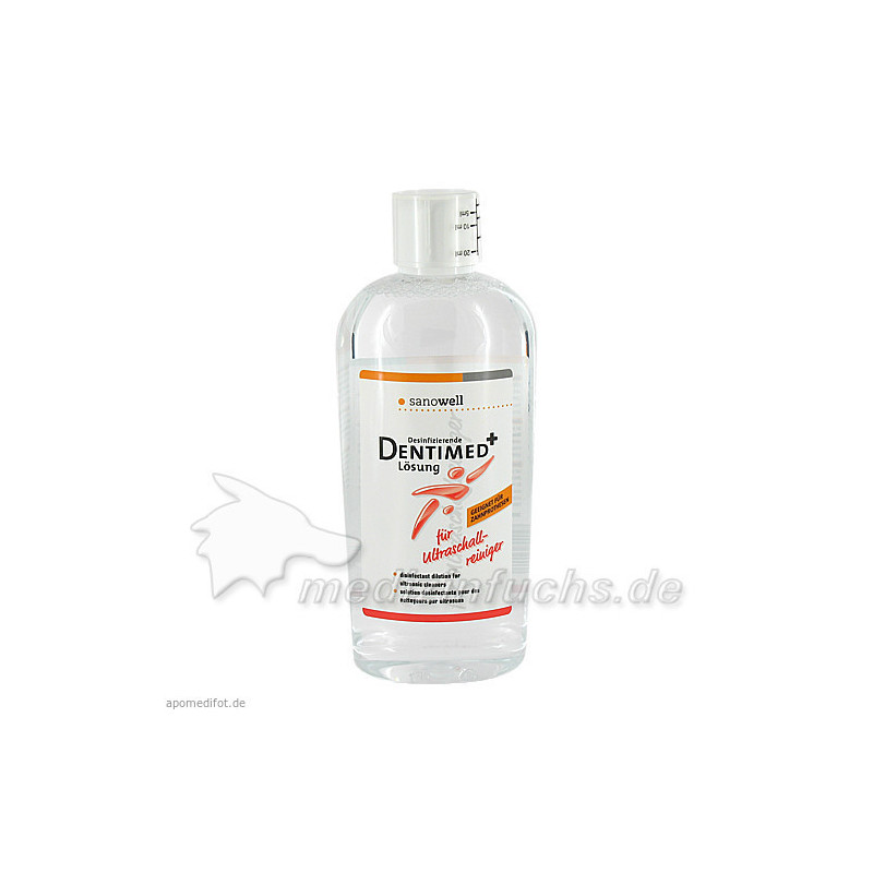 Ultraschallreiniger-Desinfektionslösung DENTIMED, 500 ML – PZN 2049476
