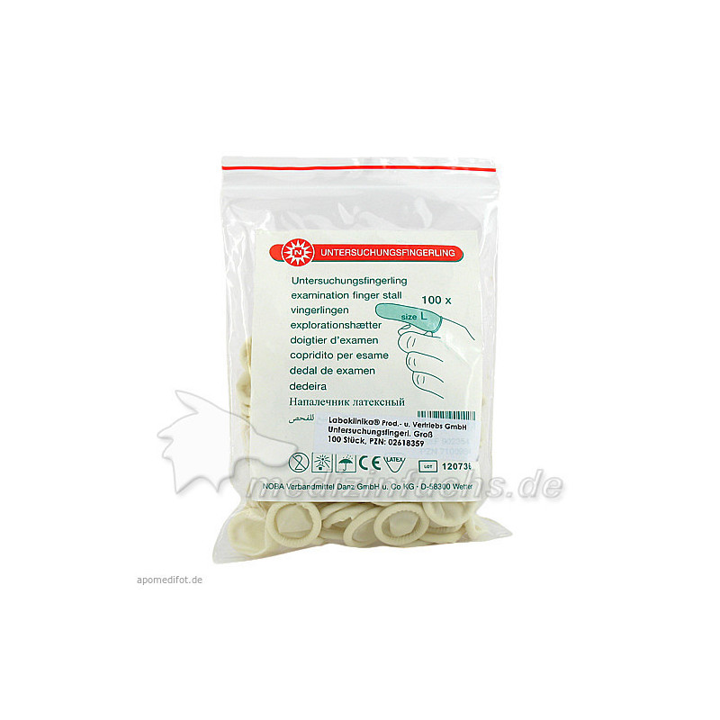 Untersuchungsfingerlinge groß, 100 ST – PZN 2618359