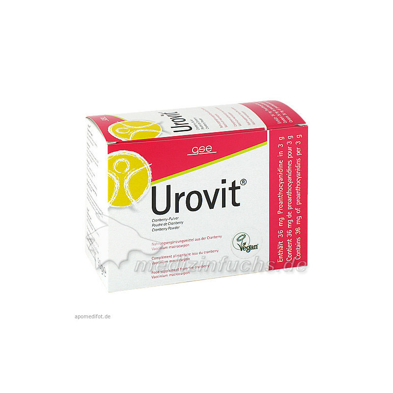 Urovit Cranberry Pulver, 30X3 G – PZN 4511134