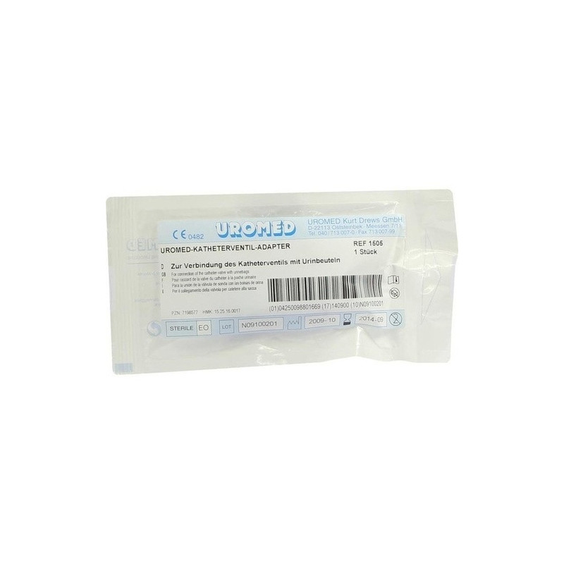 UROMED Katheterventil Adapter 1505, 1 ST – PZN 7198577