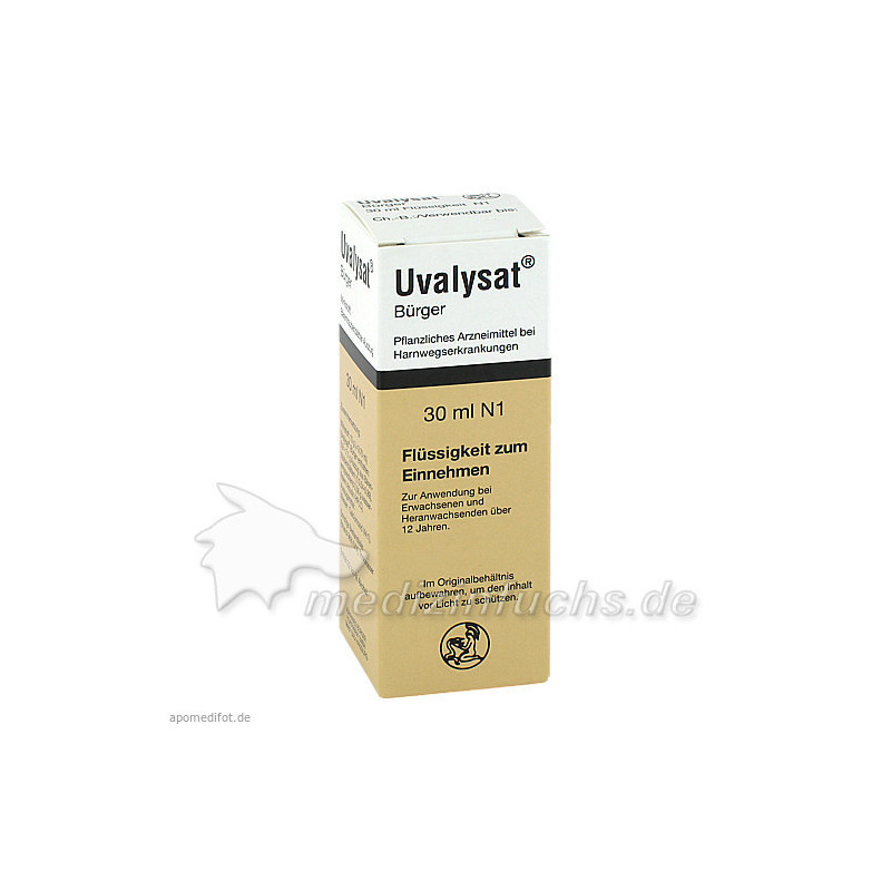 Uvalysat Bürger, 30 ML – PZN 6715384