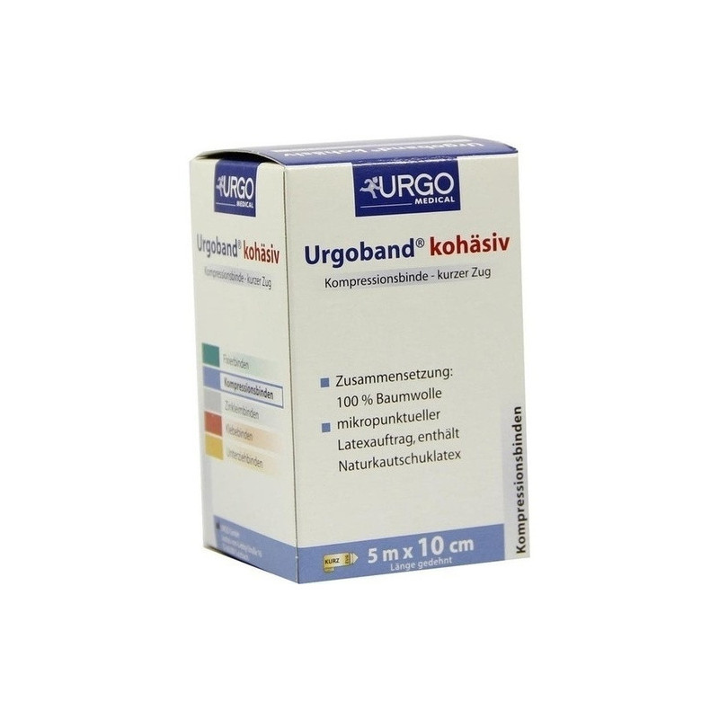 URGOBAND kohäs.Kurzzugbinde 10 cmx5 m, 1 ST – PZN 3767038